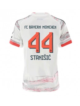 Bayern Munich Josip Stanisic #44 Replika Borta Kläder Dam 2025-26 Kortärmad